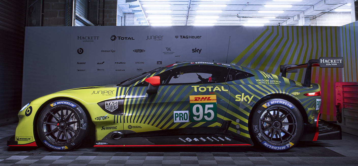 HMG Paints Aston Martin Racing at Le Mans