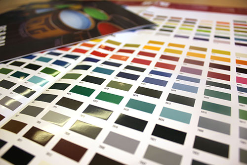 HMG Paints BS & RAL Colour Guide