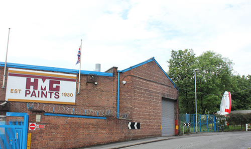 View of the 'Dreadnowt' along Collyhurst Road