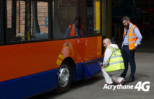 Acrythane 4G Topocoat for Bus and Coach